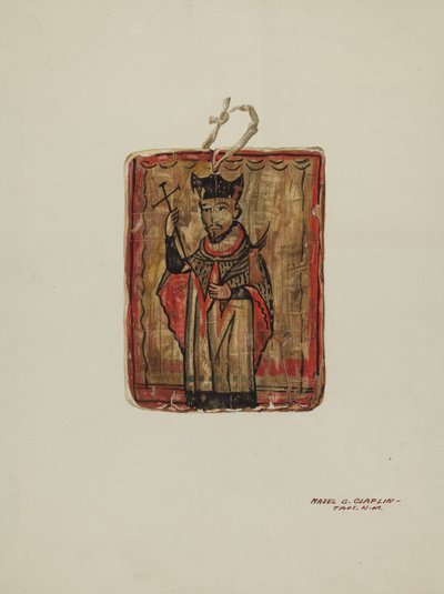 oltárkép alkotó: Majel G. Claflin
