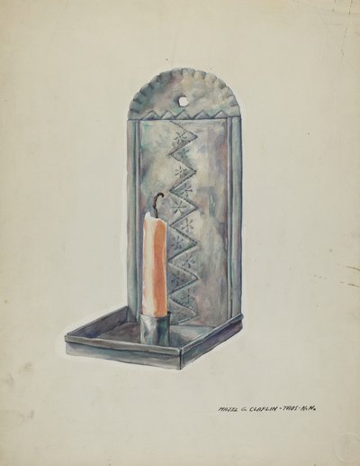 Bádogkarács, 19351942. alkotó: Majel G. Claflin