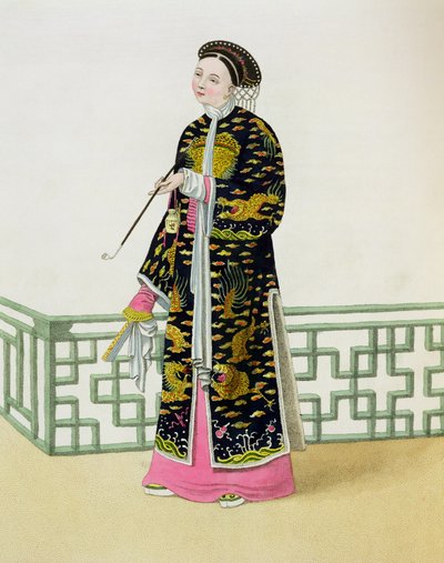 A Lady of Distinction in her Habit of Ceremony, 60. tábla a 
