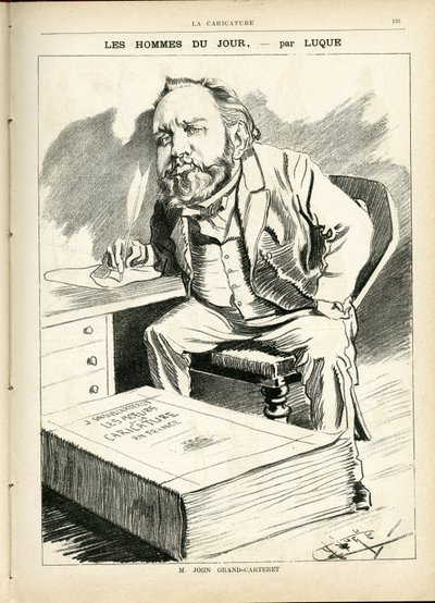Manuel Luque (1854-1919) illusztrációja a La Caricature-ben (1880) alkotó: Manuel Luque