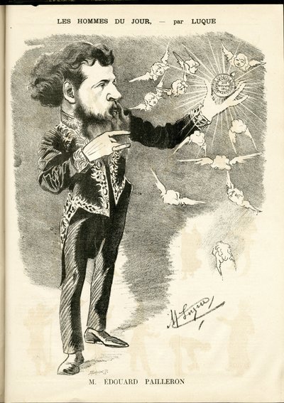Manuel Luque (1854-1919) illusztrációja a La Caricature-ben (1880) alkotó: Manuel Luque