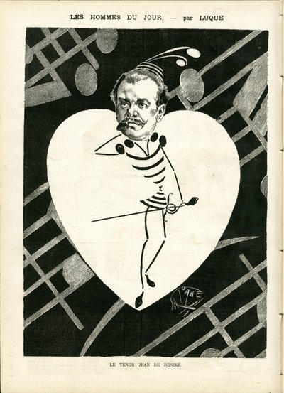 Manuel Luque (1854-1919) illusztrációja a La Caricature-ben (1880) alkotó: Manuel Luque