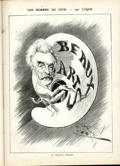 Manuel Luque (1854-1919) illusztrációja a La Caricature-ben (1880) alkotó: Manuel Luque