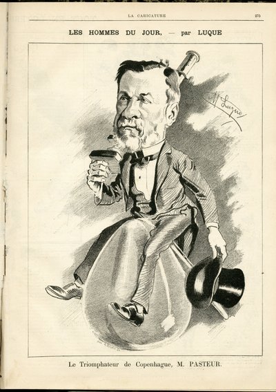 Manuel Luque (1854-1919) illusztrációja a La Caricature-ben (1880) alkotó: Manuel Luque