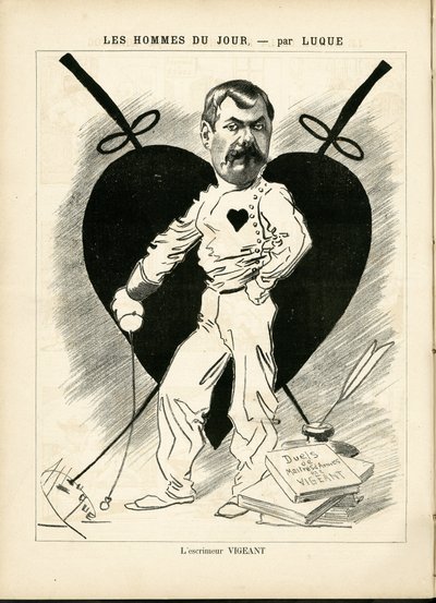 Manuel Luque (1854-1919) illusztrációja a Karikatúrában (1880) alkotó: Manuel Luque