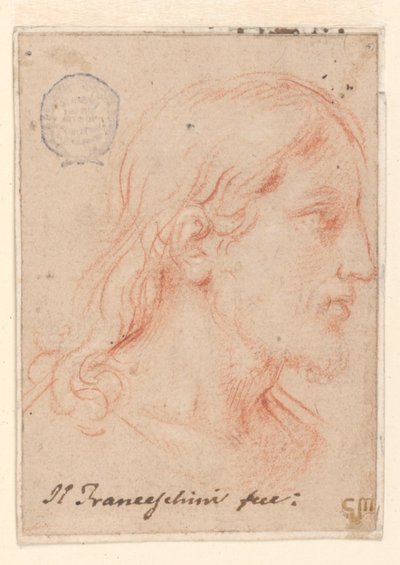 Krisztus feje alkotó: Marc Antonio Franceschini