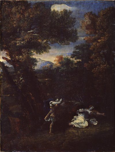 Cephalus és Procris alkotó: Marcantonio Franceschini