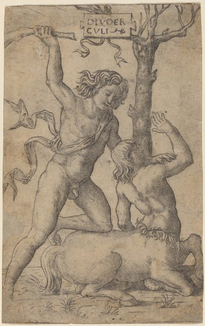 Herkules és Nessus alkotó: Marcantonio Raimondi