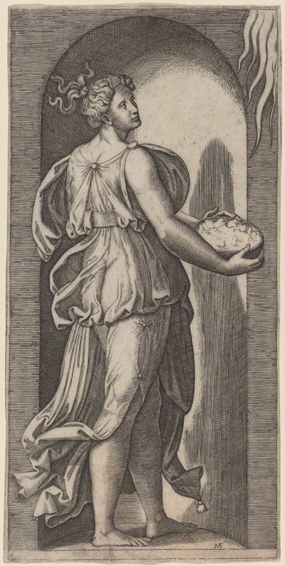 Remény alkotó: Marcantonio Raimondi after Raphael