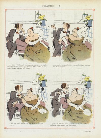 Illusztráció Le Rire alkotó: Marcel Amable O.L. Capy