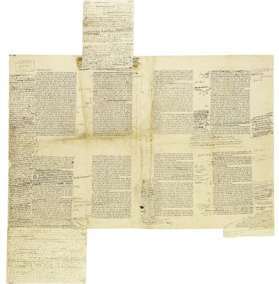 Újra felfedezték a „Du Cote de Chez Swann” javított gályapróbáját alkotó: Marcel Proust