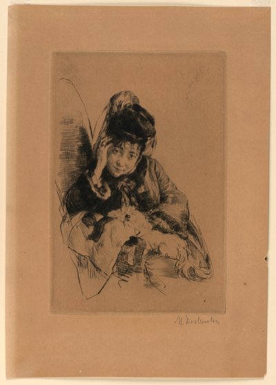 Madame Desboutin alkotó: Marcellin Desboutin