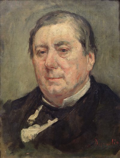 Eugene Labiche (1815-1888) portréja (festmény) alkotó: Marcellin Gilbert Desboutin