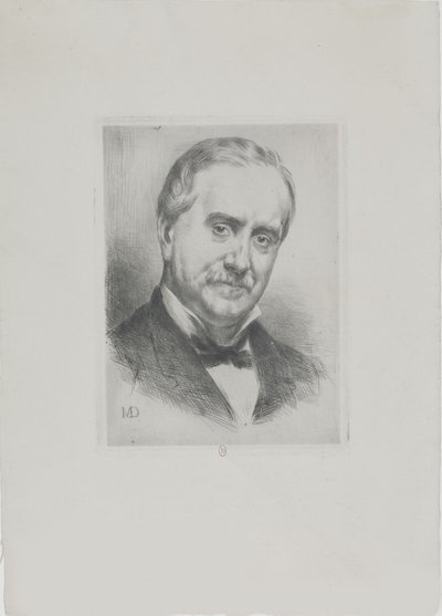 Paul Durand-Ruel portréja 1831-1922, 1882. alkotó: Marcellin Gilbert Desboutin