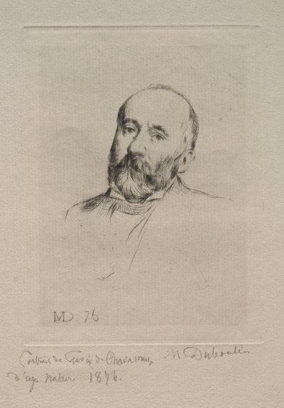 Puvis de Chavannes, 1876. alkotó: Marcellin Gilbert Desboutin