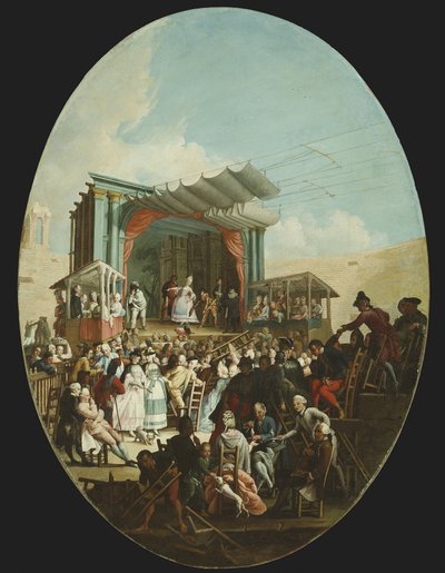 Olasz vígjáték Veronában, 1772 alkotó: Marco Marcola