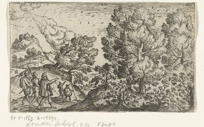 Utazz óvatosan Életleckék a természetből (sorozat címe) alkotó: Marcus Gheeraerts (I) (attributed to)