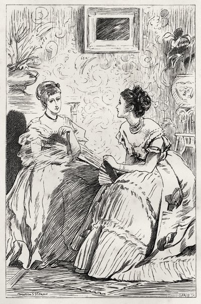 Anthony Trollope: Tudta, hogy igaza van című regénye alkotó: Marcus Stone