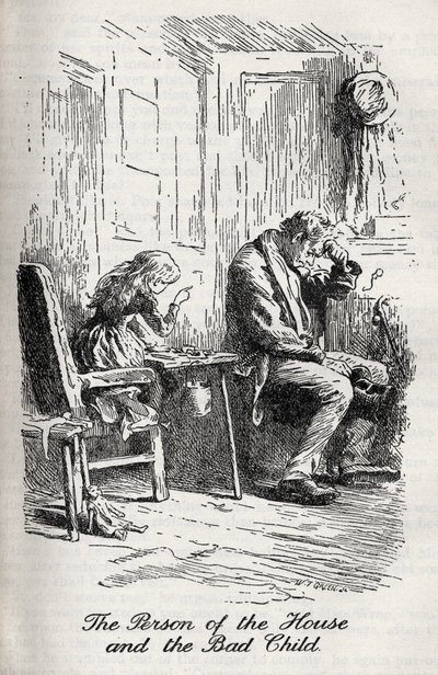 Charles Dickens „Közös barátunk”. alkotó: Marcus Stone