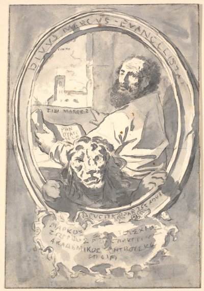 Márk evangélisták alkotó: Marcus Tuscher