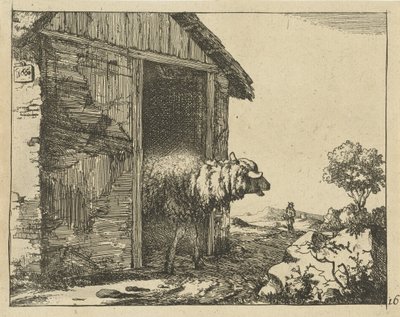 Juhok a birkaholdon Juh (sorozat címe) alkotó: Marcus de Bye