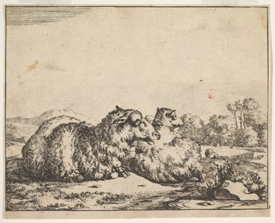 Juh, 16 tányéros készletből, 1664. alkotó: Marcus de Bye