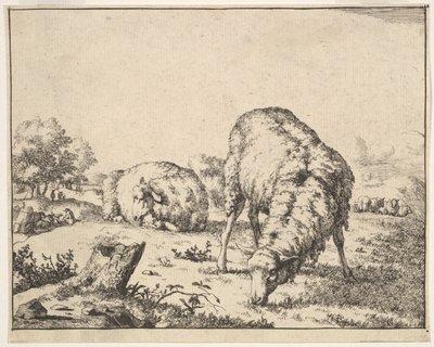 Juh, 16 tányéros készletből, 1664. alkotó: Marcus de Bye