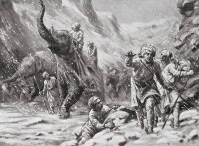 Ghazni Mahmud első sikere, Kr. u. 1000 (litó) alkotó: Margaret (after) Dovaston