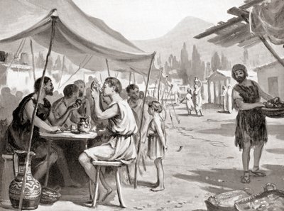 Lükurgosz, a spártai reformer egyik törvénye az volt, hogy senki sem étkezhet otthon vagy magányosan, Hutchinson