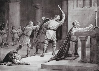 Knud, a szent meggyilkolása alkotó: Margaret (after) Dovaston