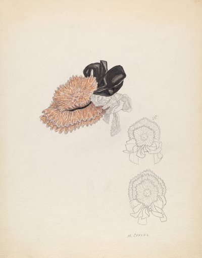 Bonnet, 19351942. alkotó: Margaret Concha