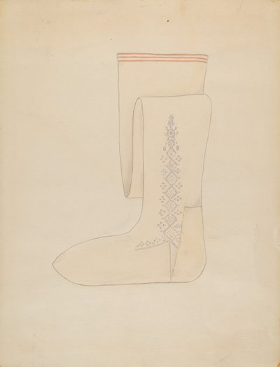 Harisnya, c. 1936. alkotó: Margaret Concha