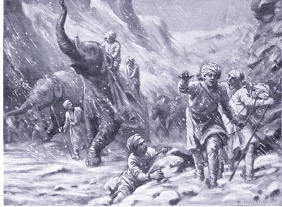 Ghazni Mahmud első sikere Kr. u. 1000 (litó) alkotó: Margaret Dovaston
