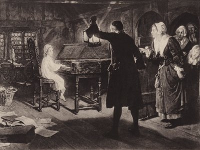 The Child Handel (litho) alkotó: Margaret Isabel Dicksee