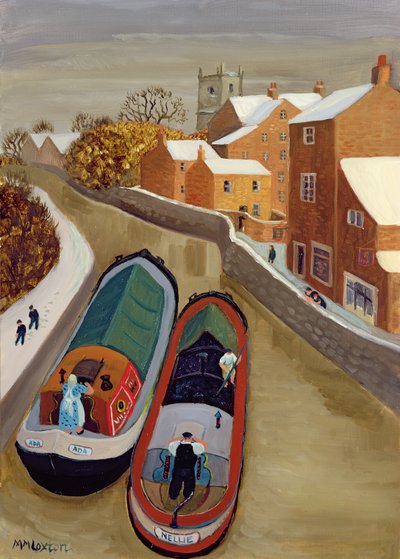 Keskeny csónakok alkotó: Margaret Loxton