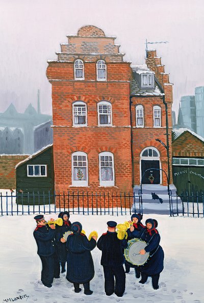 Az Üdvhadsereg zenekara alkotó: Margaret Loxton