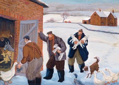 A három pásztor alkotó: Margaret Loxton