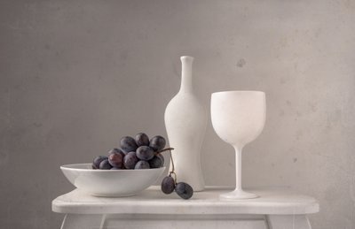Minimalista szőlő és bor alkotó: Margareth Perfoncio