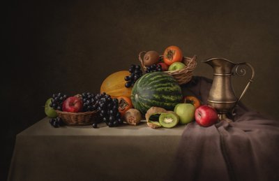 Gazdag termésű csendélet alkotó: Margareth Perfoncio