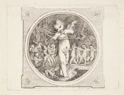 Ámor íjjal és nyíllal alkotó: Marguerite Louise De Lorme du Ronseray
