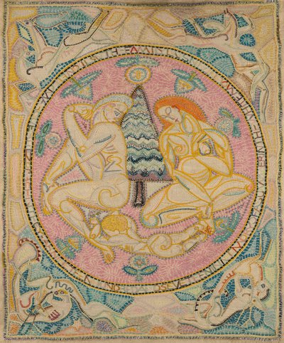 A család (Egy nyár emlékére a fehér hegyekben) alkotó: Marguerite Zorach
