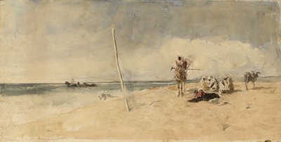 Afrikai strand alkotó: Marià Fortuny Marsal