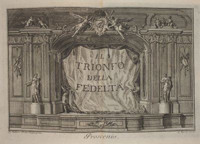A hűség diadala. Zenei lelkipásztori dráma: E.T.P.A. alkotó: Maria Antonia Walpurgis