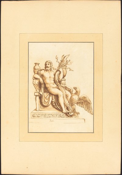 Jupiter alkotó: Maria Catharina Prestel after Giulio Romano