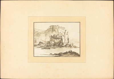 Földközi-tengeri tájkép alkotó: Maria Catharina Prestel after Thomas Wyck