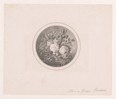 Virágok egy vázában alkotó: Maria Geertruida de Goeje Barbiers (attributed to)
