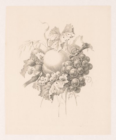 Gyümölcs összetétel alkotó: Maria Geertruida de Goeje Barbiers (attributed to)