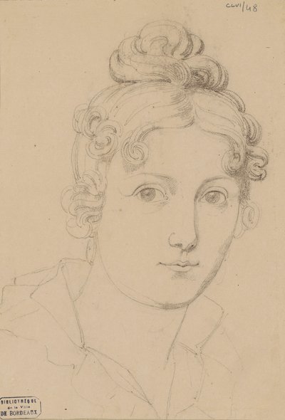 Önarckép, 1830 körül. alkotó: Maria del Rosario Weiss Zorrilla