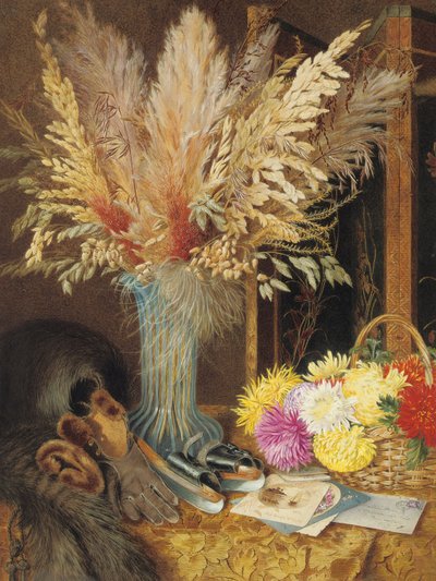 Őszi csendélet alkotó: Marian Emma Chase