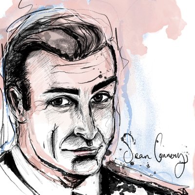 Sean Connery, 2021 alkotó: Marianna Kulukundis